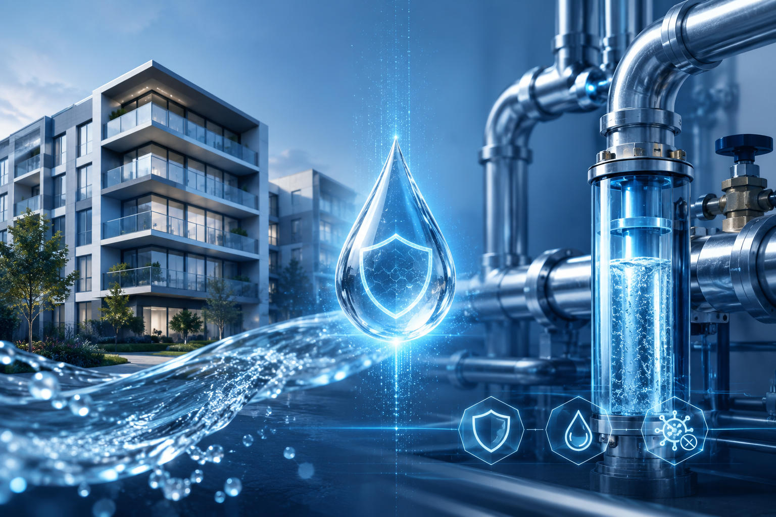 Anticalcare antilegionella per impianti idrici condominiali